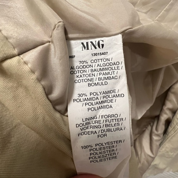 Mango suit trench coat - Picture 4 of 8